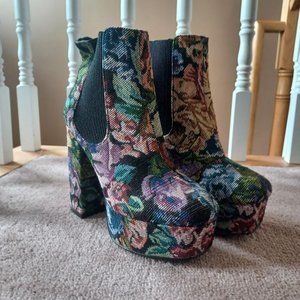 Forever 21 Floral Heels